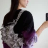 Small Bag with Butterfly Appliques