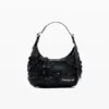 Small Bag with Flower Appliques