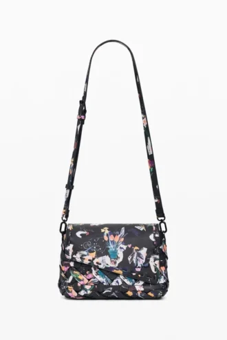 Small Braided Floral Bag