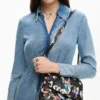 Small Braided Floral Bag