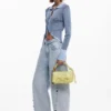 Small Shiny Bow Bag