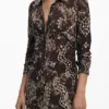 Snake Shirt Dress