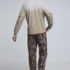 Straight Textured Trousers