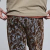 Straight Textured Trousers