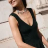 Strappy Knit Dress
