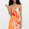 Strappy Petal Dress