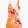 Strappy Petal Dress