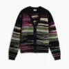 Striped Cardigan Sweater