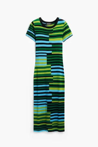 Striped Long Dress