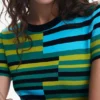 Striped Long Dress