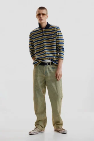 Striped Polo T-Shirt