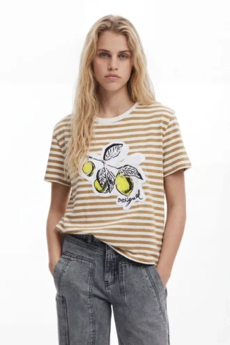 Striped Print T-Shirt