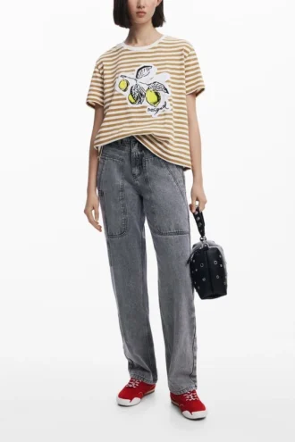 Striped Print T-Shirt