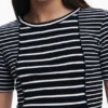 Striped Short-Sleeve T-Shirt