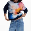 Sweatshirt Big Flower