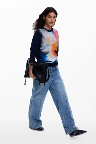 Sweatshirt Big Flower