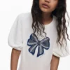 Sweatshirt Dress Bow