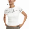 T-Shirt Rib Lettering