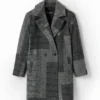 Tailored Patchwork Wool Coat