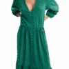 Textured Long Dress