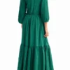 Textured Long Dress