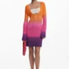 Tie-Dye Crochet Dress