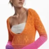 Tie-Dye Crochet Dress