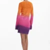 Tie-Dye Crochet Dress