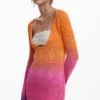 Tie-Dye Crochet Dress