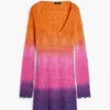Tie-Dye Crochet Dress
