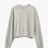 Topstitched Sweatshirt