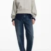Topstitched Sweatshirt