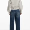 Topstitched Sweatshirt