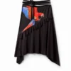 Tyler Mcgillivary Parrot Midi Skirt