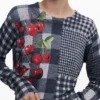 Vichy Fruit Sweater