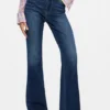 Washed Flared Jeans