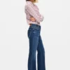 Washed Flared Jeans