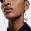 Zalio Gold-Plated Asymmetric Earrings