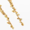 Zalio Gold-Plated Cascade Earrings