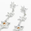 Zalio Star Cascade Earrings