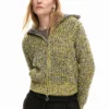Zipped Knit Jacket
