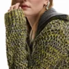 Zipped Knit Jacket