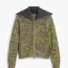 Zipped Knit Jacket